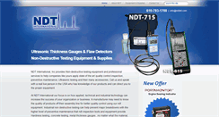 Desktop Screenshot of ndtint.com
